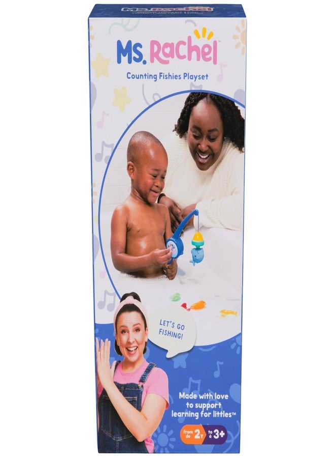 Ms. Rachel Official Counting Fishes Playset with 5 Floatable Toy Fish, Educational Toys & Toddler Toys for Girls & Boys Ages 2-3+ Years - Image 2